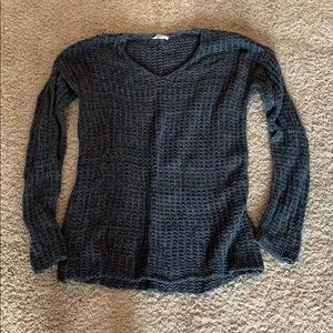 V-Neck Knit Sweater